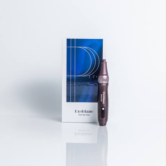 Exoblanc Derma Pen and its packaging